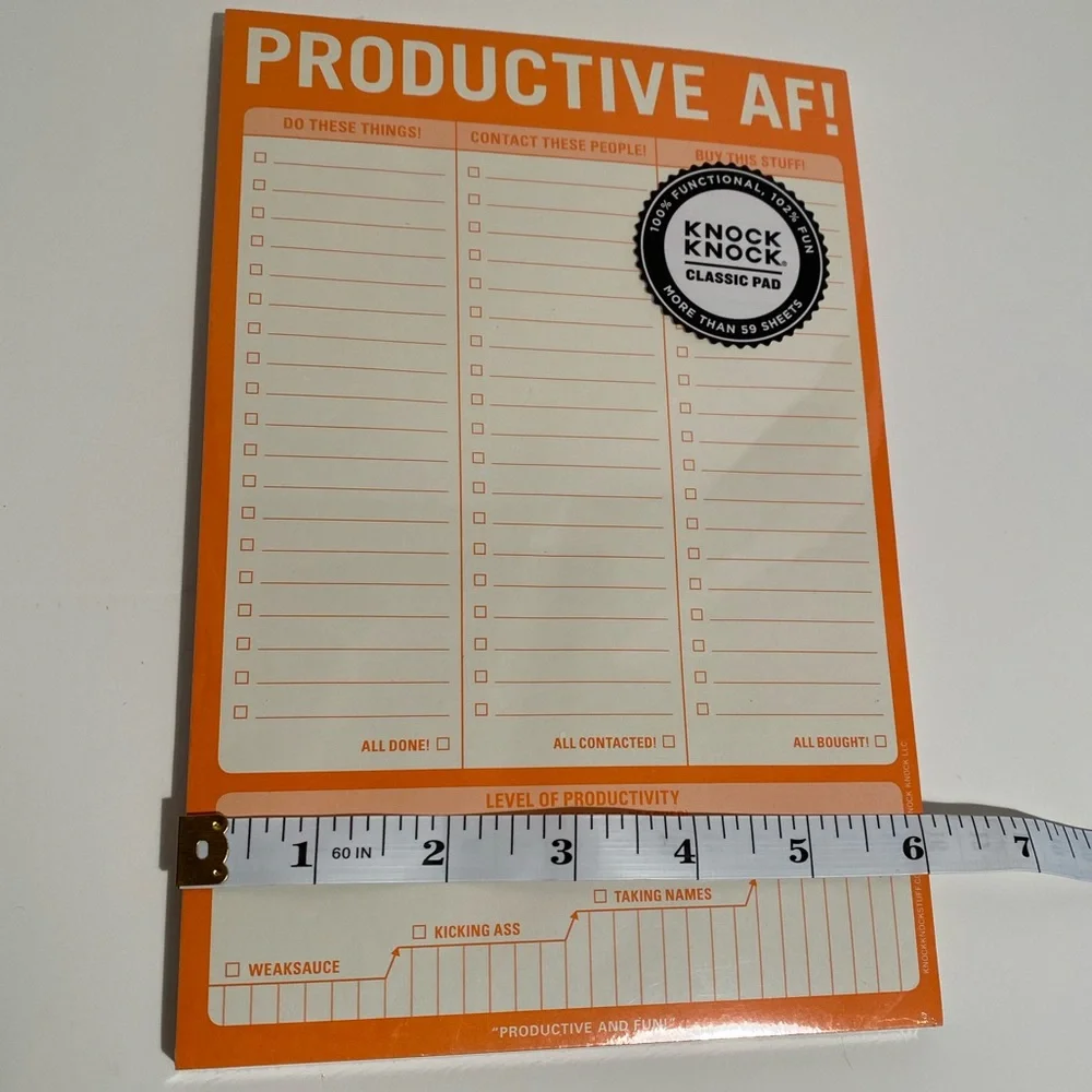 Productive AF classic pad More than 59 sheets